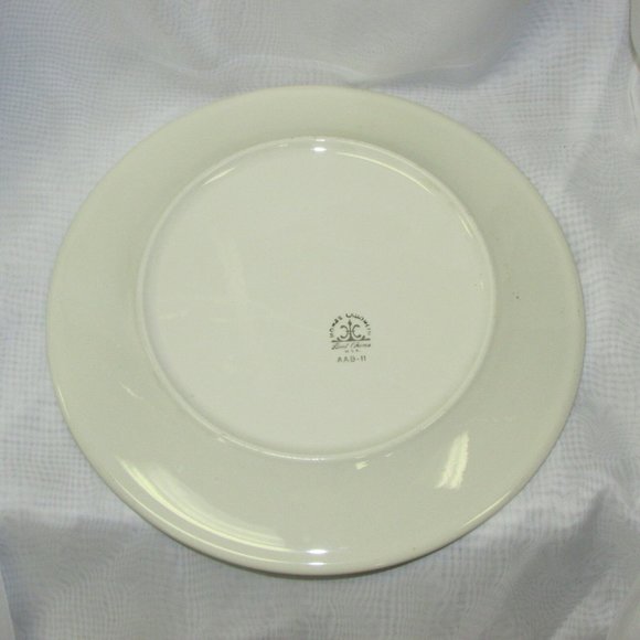Homer Laughlin Vintage Dinner Plate Best China AAB-11 Blue Restaurant Ware - Picture 2 of 4